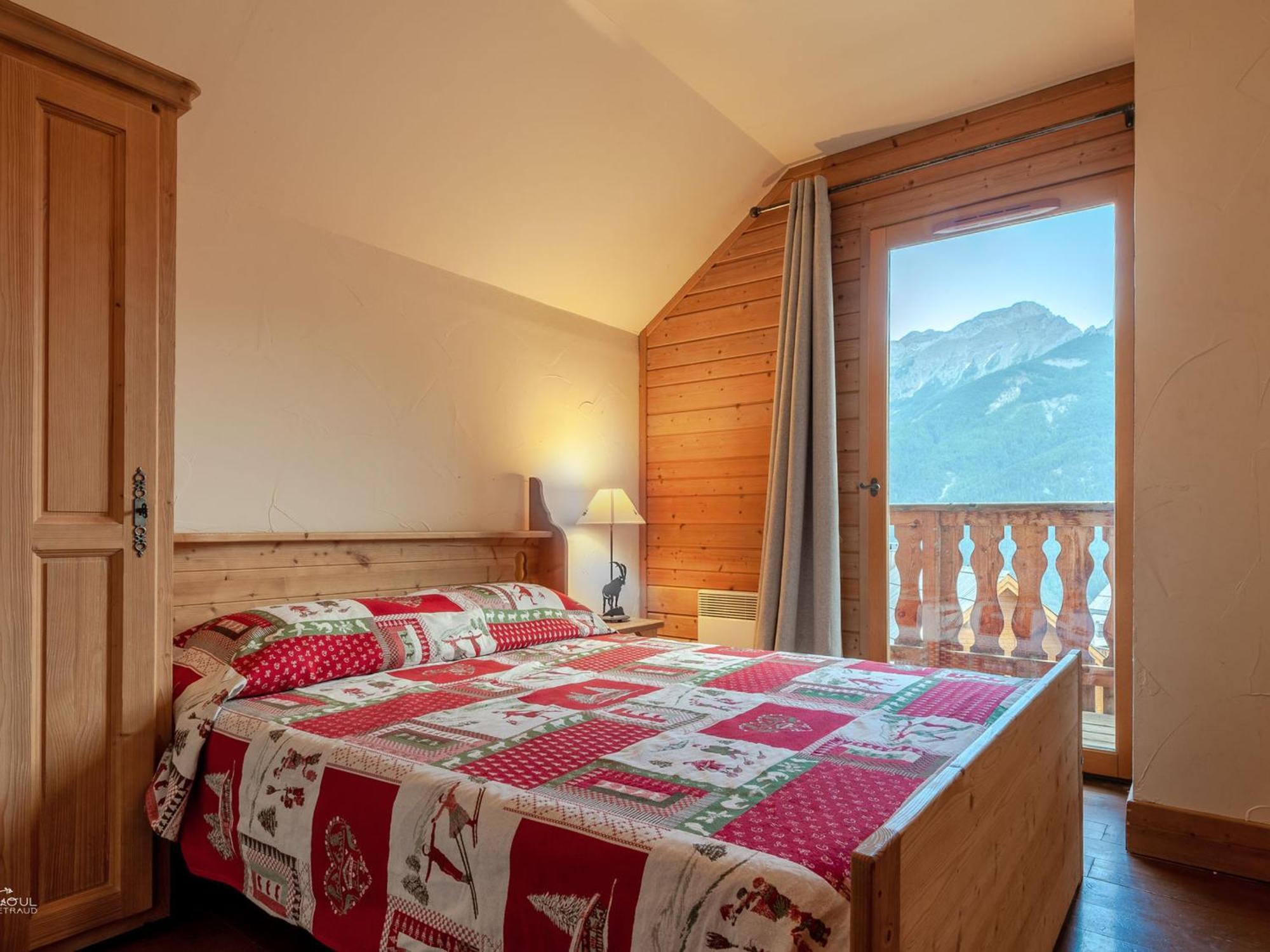 Chalet En Bois Avec 3 Chambres A Pra Loup - Fr-1-165A-47 Uvernet-Fours Dış mekan fotoğraf